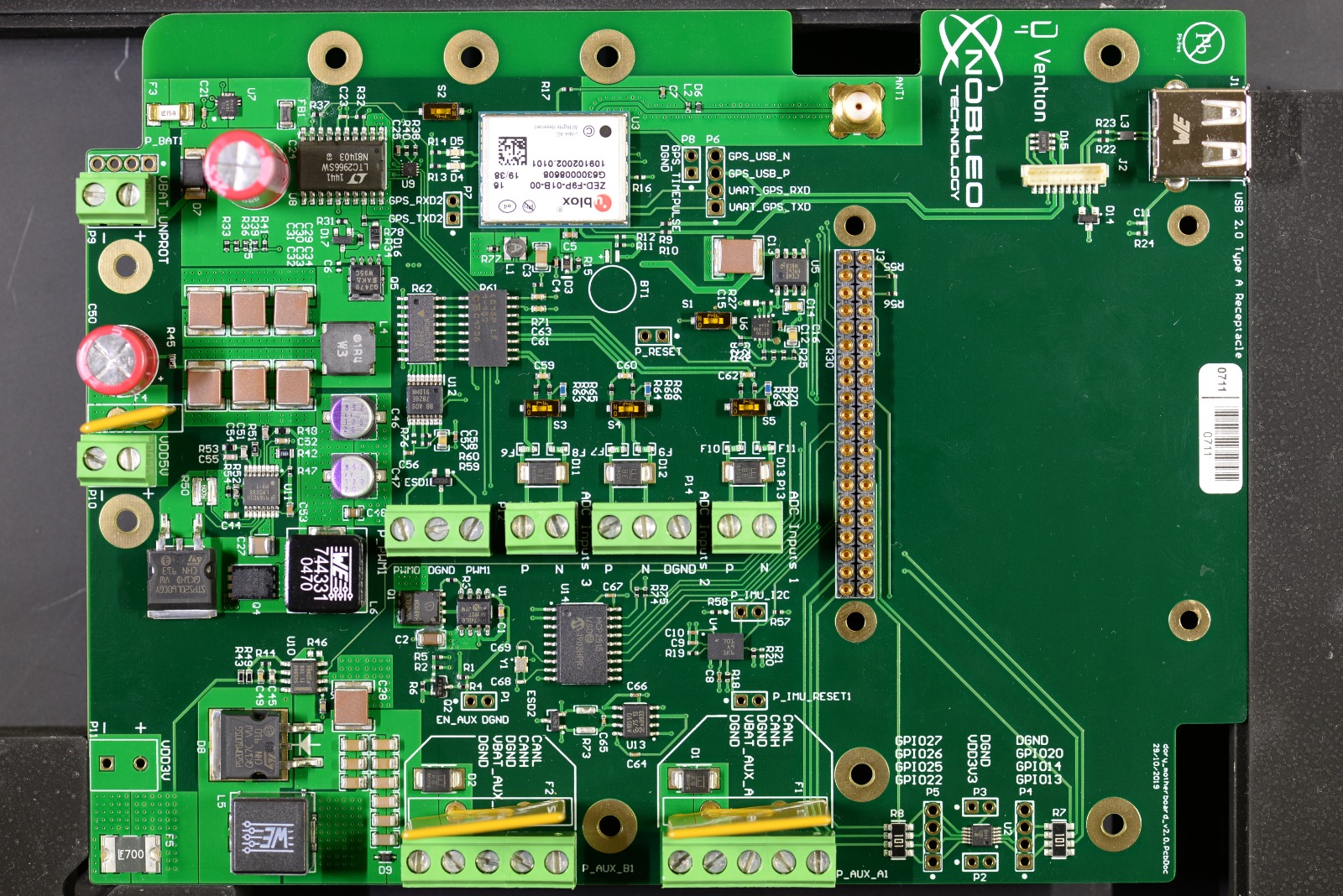 modular battery management system for industrial automation