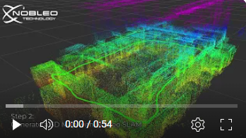 Nobleo SLAM | 3D LiDAR mapping